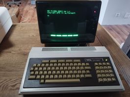 NEC PC-8001 + CRT