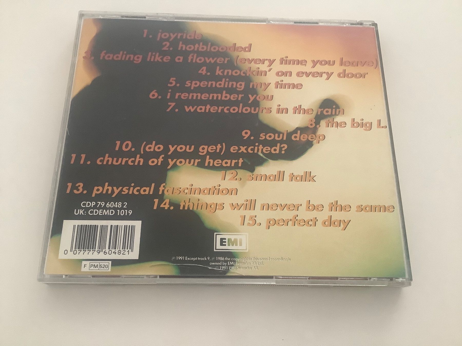 CDs: Roxette / joyride / 1991 – Gebraucht aus Dübendorf von Shreck 1