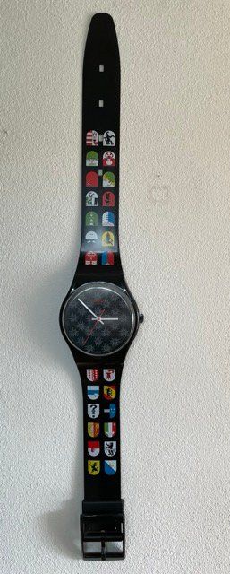 Stand- & Wanduhren: Maxi Swatch Wall Clock – Gebraucht aus Gockhausen von subbotnik 1
