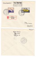 Lettre R. de St.Gallen BPA A361 pour Zürich le 11.X.45