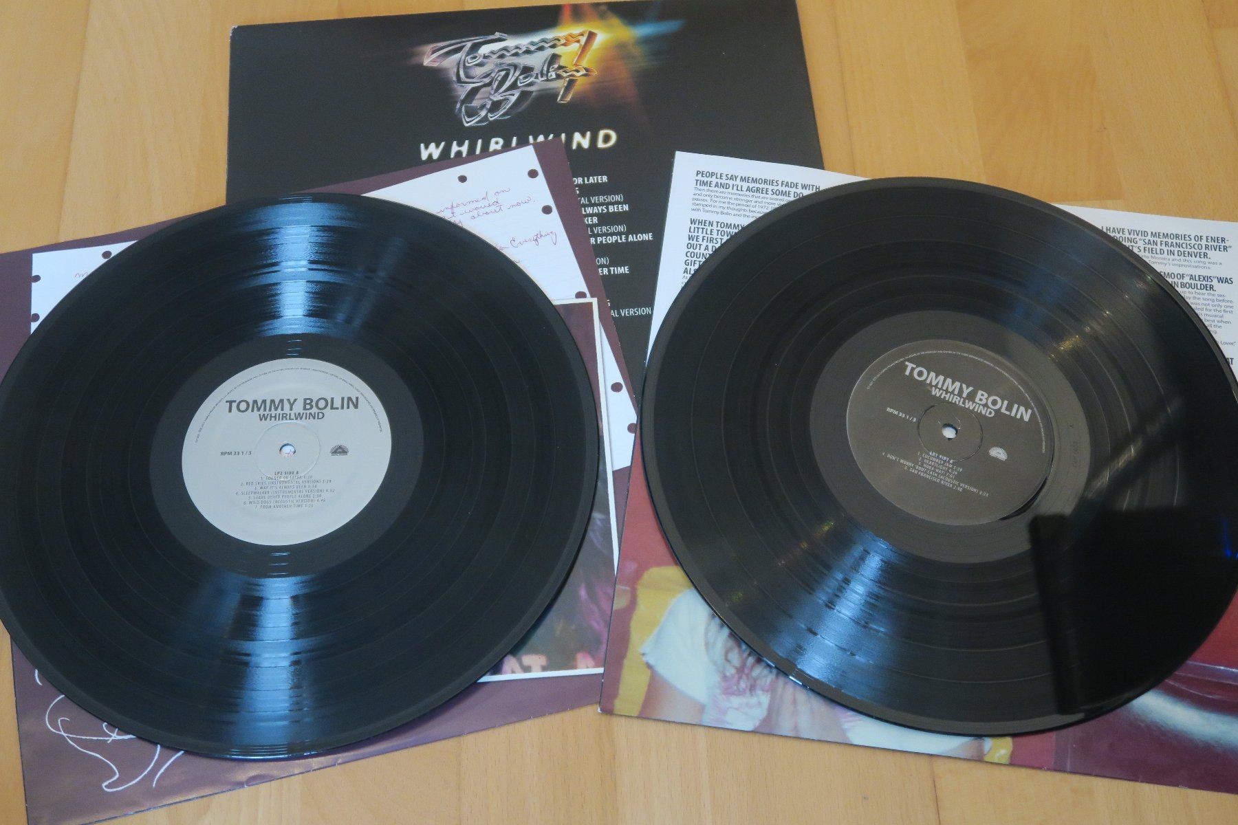 Dischi in vinile: Tommy Bolin – Whirlwind – Usato da Thun venduto da Karibu70 4