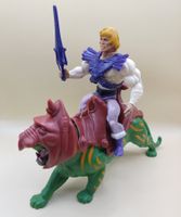 Vintage HE-MAN mit Battel Cat 1981 MASTERS OF THE UNIVERSE