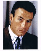 Jean-Claude Van Damme 1960- Autogramm signiert Foto 20x25cm
