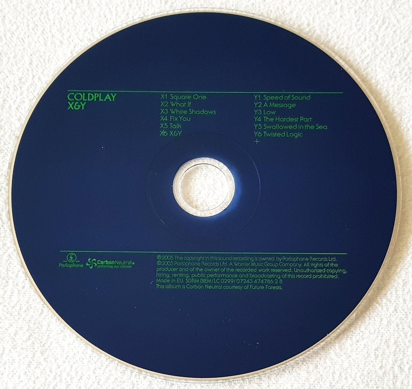 CDs: Coldplay – X&Y - CD - 2005 - Parlophone – Gebraucht aus Uster von Zardodel 2