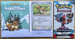 Pokémon Poképost Evoli Promo Gemeinsam Pokémon Neu