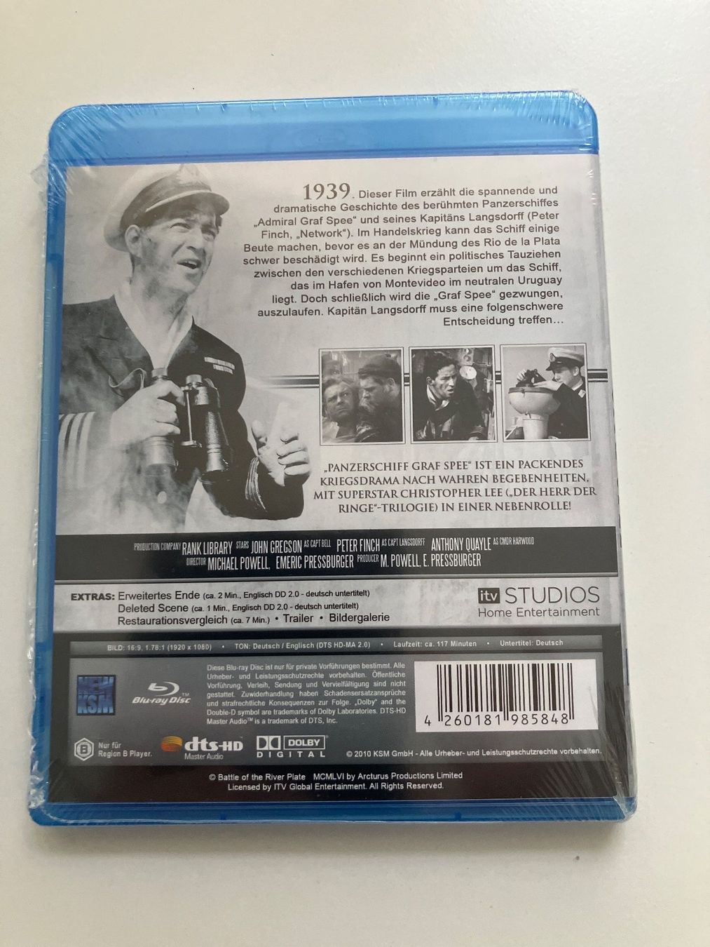 Tous les DVDs: Panzerschiff Graf Spee [Blu-ray]  Neuware – Neuf avec emballage d'origine à Arbon par Sugofresser 1