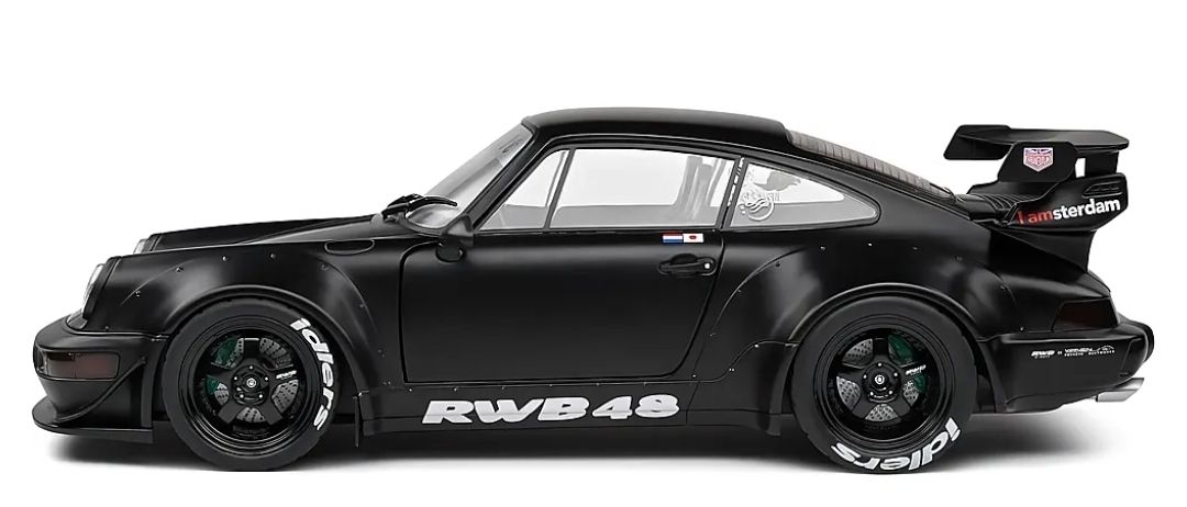Porsche Modellini d'auto: Solido Modell RWB Bodykit Darth Vader – Nuovo e nell'imballaggio originale da Oftringen venduto da sweden03 5