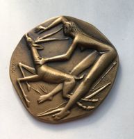 Kunstmedaille Jagd von Huegenin