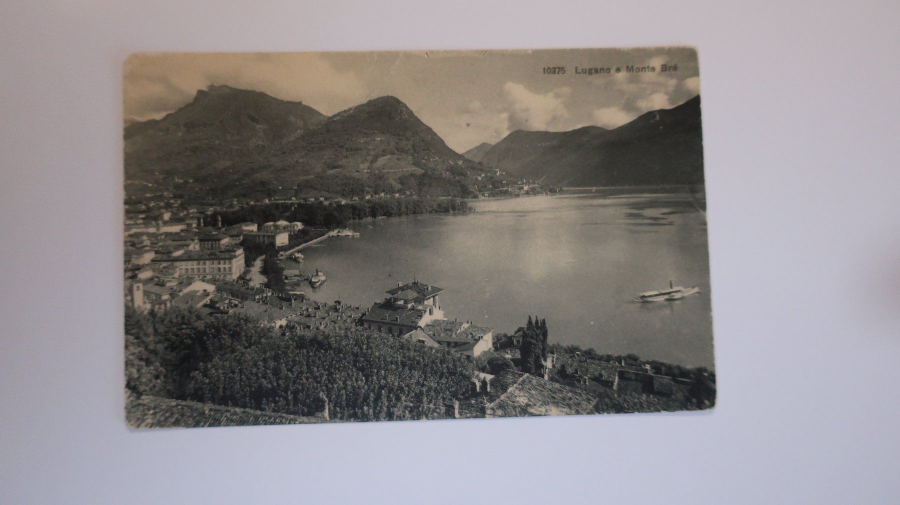 Cartes postales: Lugano e Monte Bré – D'occasion à Cormoret par Pascalll2001 1