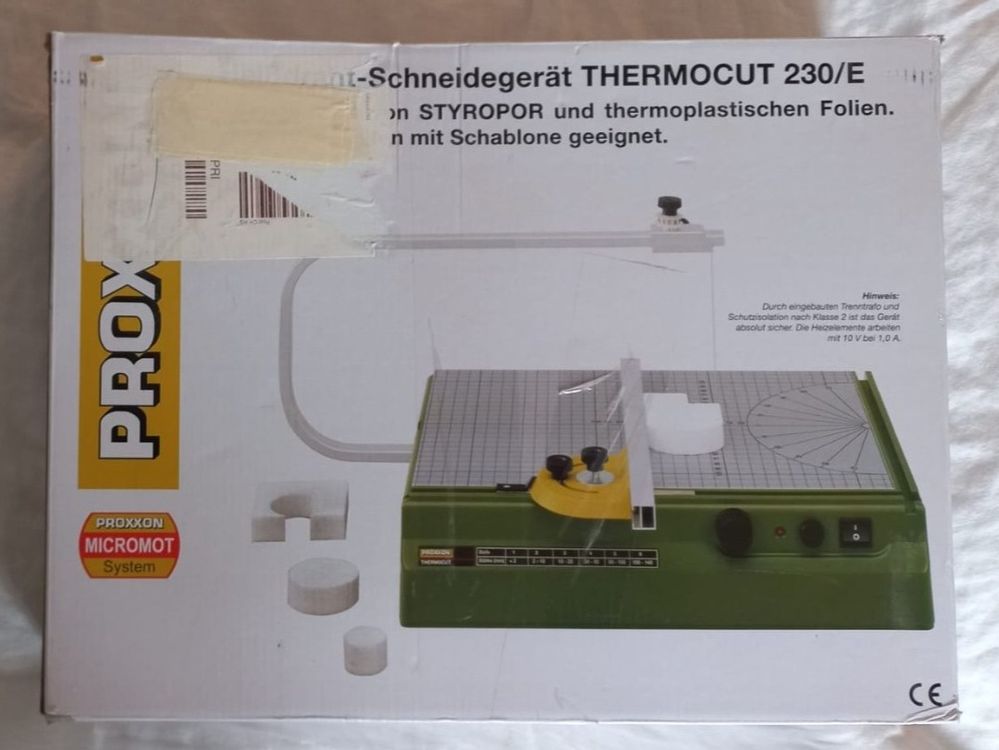 Heissdraht-Schneidegerät Thermocut 230/E Produktbild-Vorschau 12