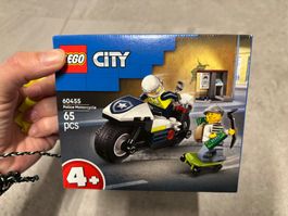 LEGO City - Moto de Police 60455 - Neuf