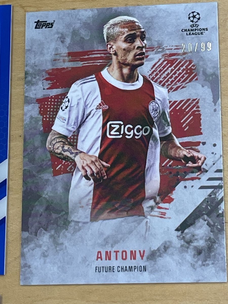 Topps Carte collezionabili: Topps Ajax Lot Gravenberch Auto Antony – Usato da Nürensdorf venduto da Mulderi9 1