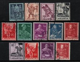 1941/59 PROPAGANDA MOTIFS HISTORIQUES 2 Serie complete usate
