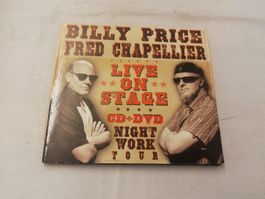 BILLY PRICE & FRED CHAPELLIER-LIVE ON STAGE-NIGHT WORK TOUR