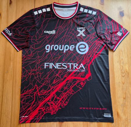 FC Neuchâtel Xamax Trikot NEU Gr. L Capelli Neuenburg