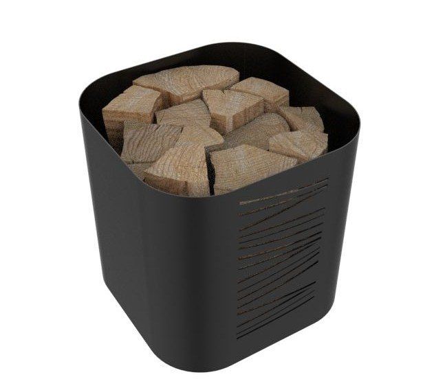 Cheminée: Serviteur Taikal et Range Bûches  Noirs Dixneuf Design – Neu und originalverpackt aus Lausanne von UniDecoCasa 1