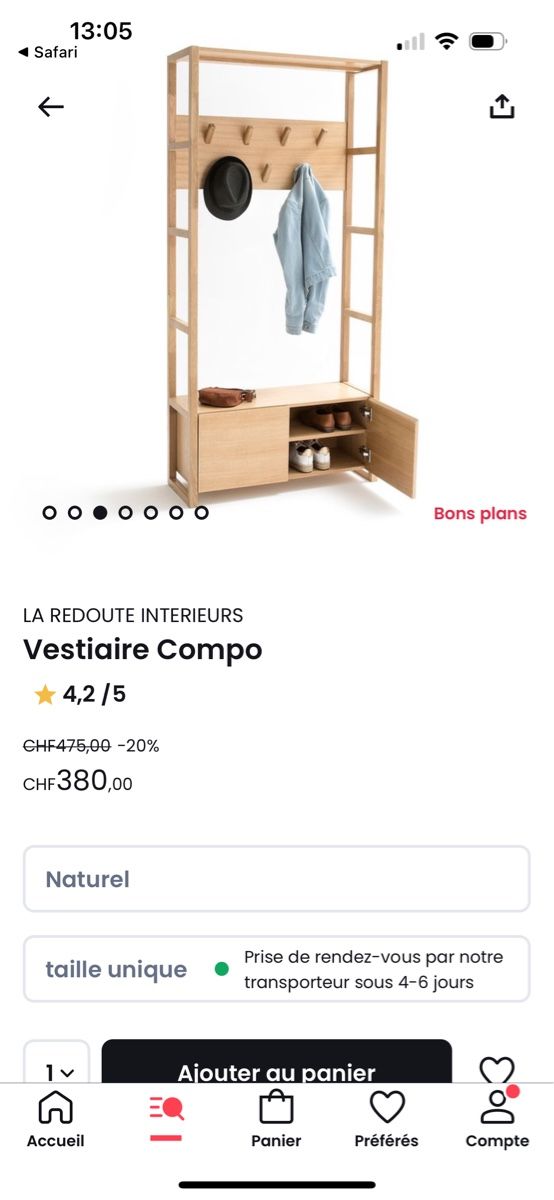 La Redoute Guardaroba: Porte manteau – Usato da zürich venduto da mariegou 2