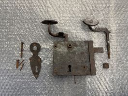 Antikes Türschloss, ideal für Restaurationsprojekte