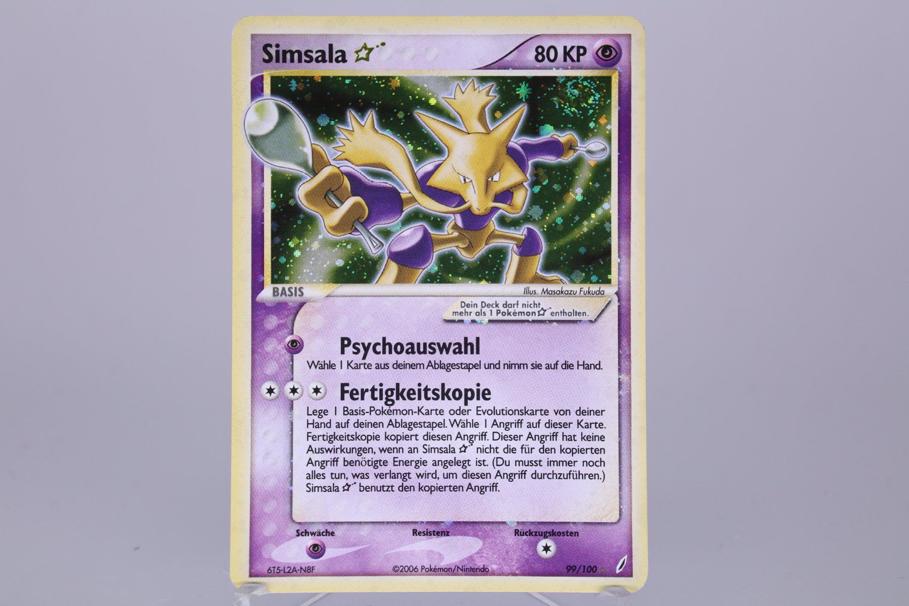 Pokémon Carte collezionabili: Pokemon Simsala Goldstar – Usato da Erlinsbach SO venduto da PKMPr0ffesor