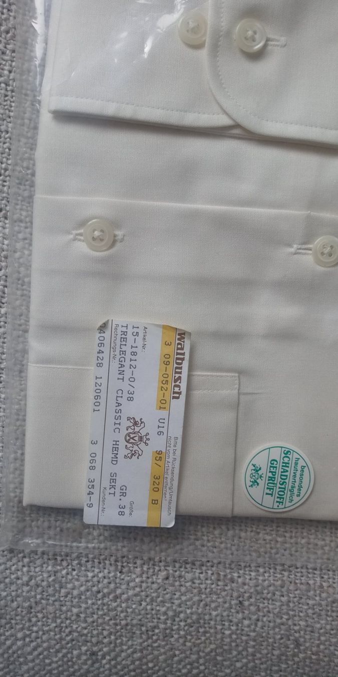 Walbusch Hemden: NEU Walbusch Langarm Herren Hemd 48 NP 99.- – Gebraucht aus st.gallen von Strubili 2