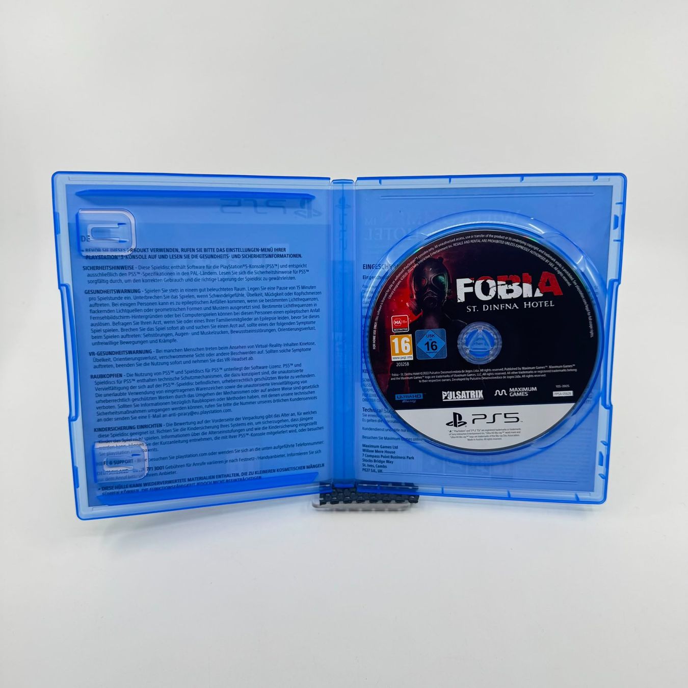 Jeux: Fobia St. Dinfna Hotel (PS5) – D'occasion à Herisau par Seyashop1 1