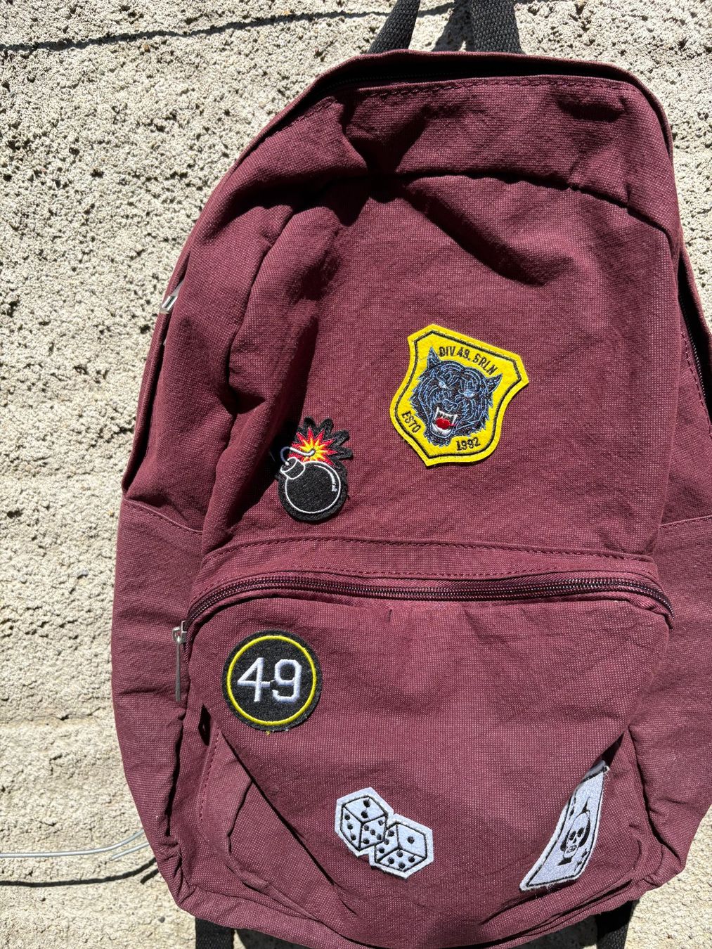 Zaini: 2000er Patch Tagesrucksack // 2000s Y2K Backpack 20L – Nuovo (secondo la descrizione) da Wittnau venduto da cel_j8w9 1