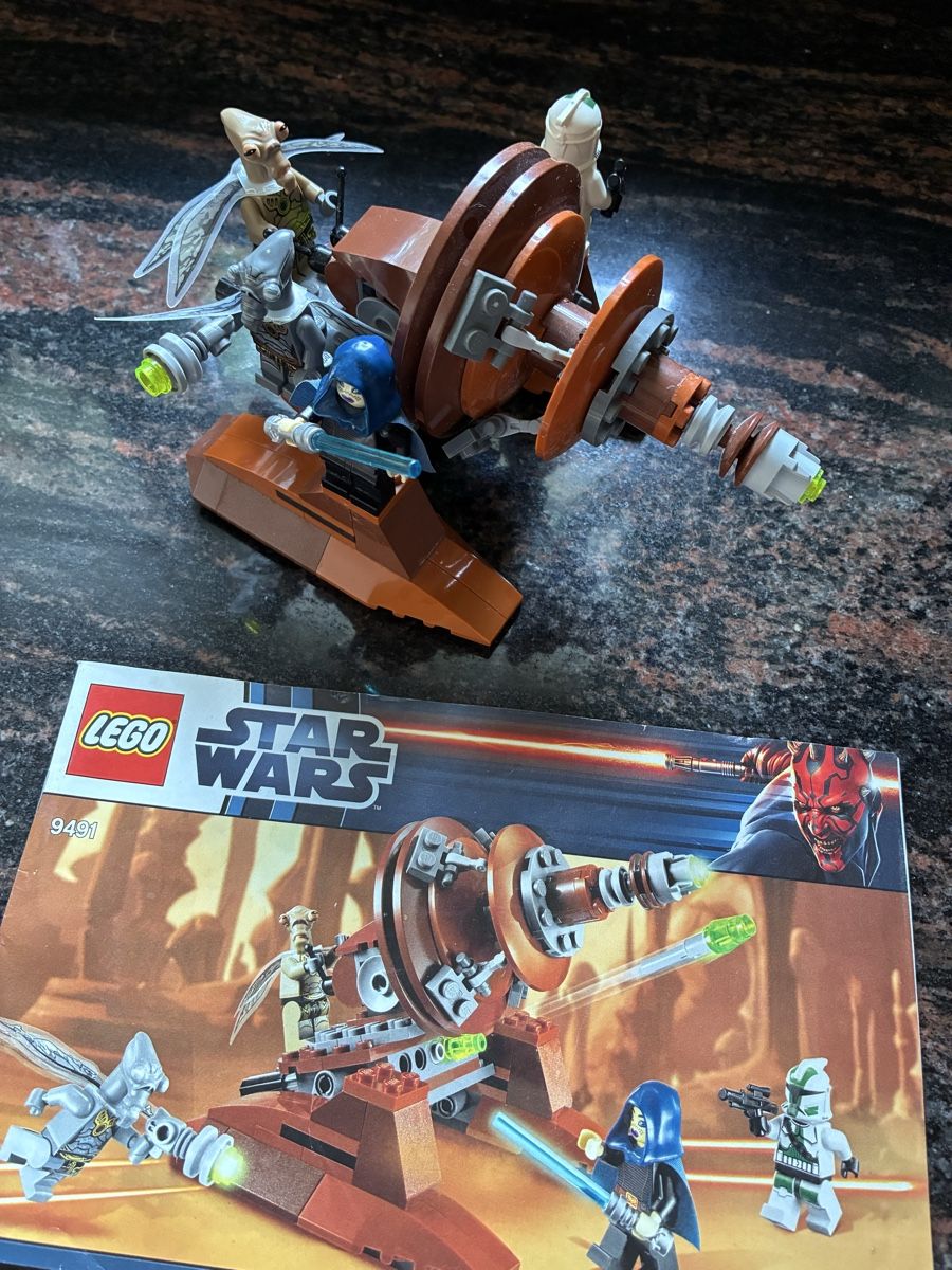 Lego Giocattoli: Star Wars Lego 9491 Geonosian Cannon – Usato da sargans venduto da Angamar