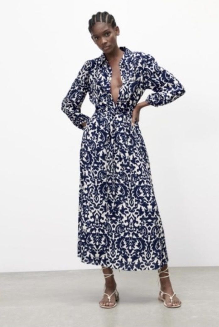 Zara Vestiti: Zara Blusenkleid Gr. S – Usato da Zürich venduto da vintage_for_you 6
