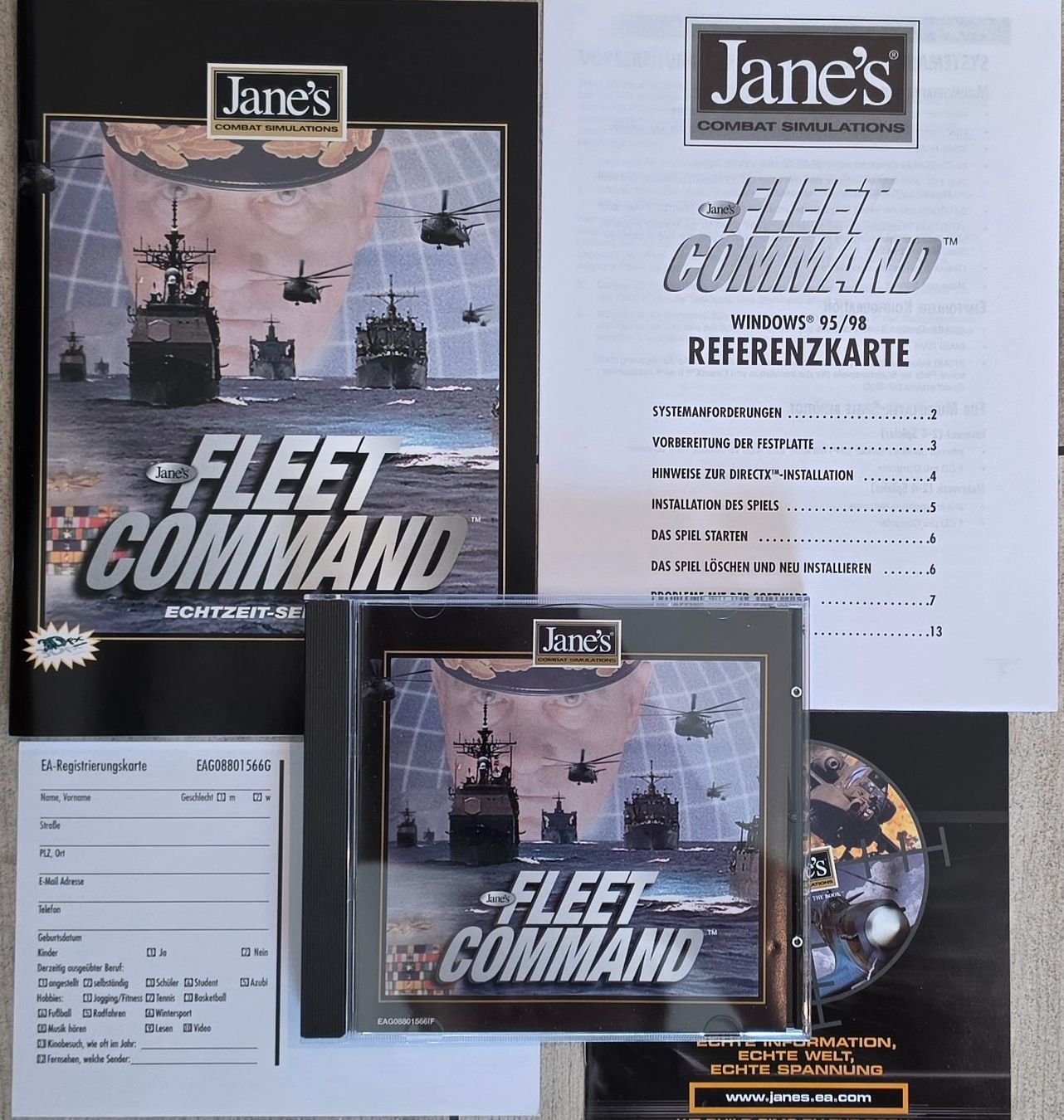 Giochi: Jane's Fleet Command – Nuovo (secondo la descrizione) da Altendorf venduto da keskomat 1