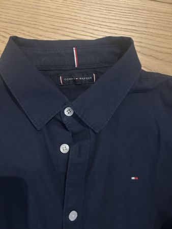 Tommy Hilfiger Shirt Navy Blue Size 12/14