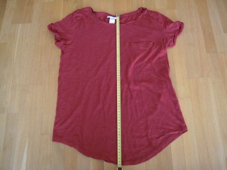 T-Shirt H&M rostrot Gr XS