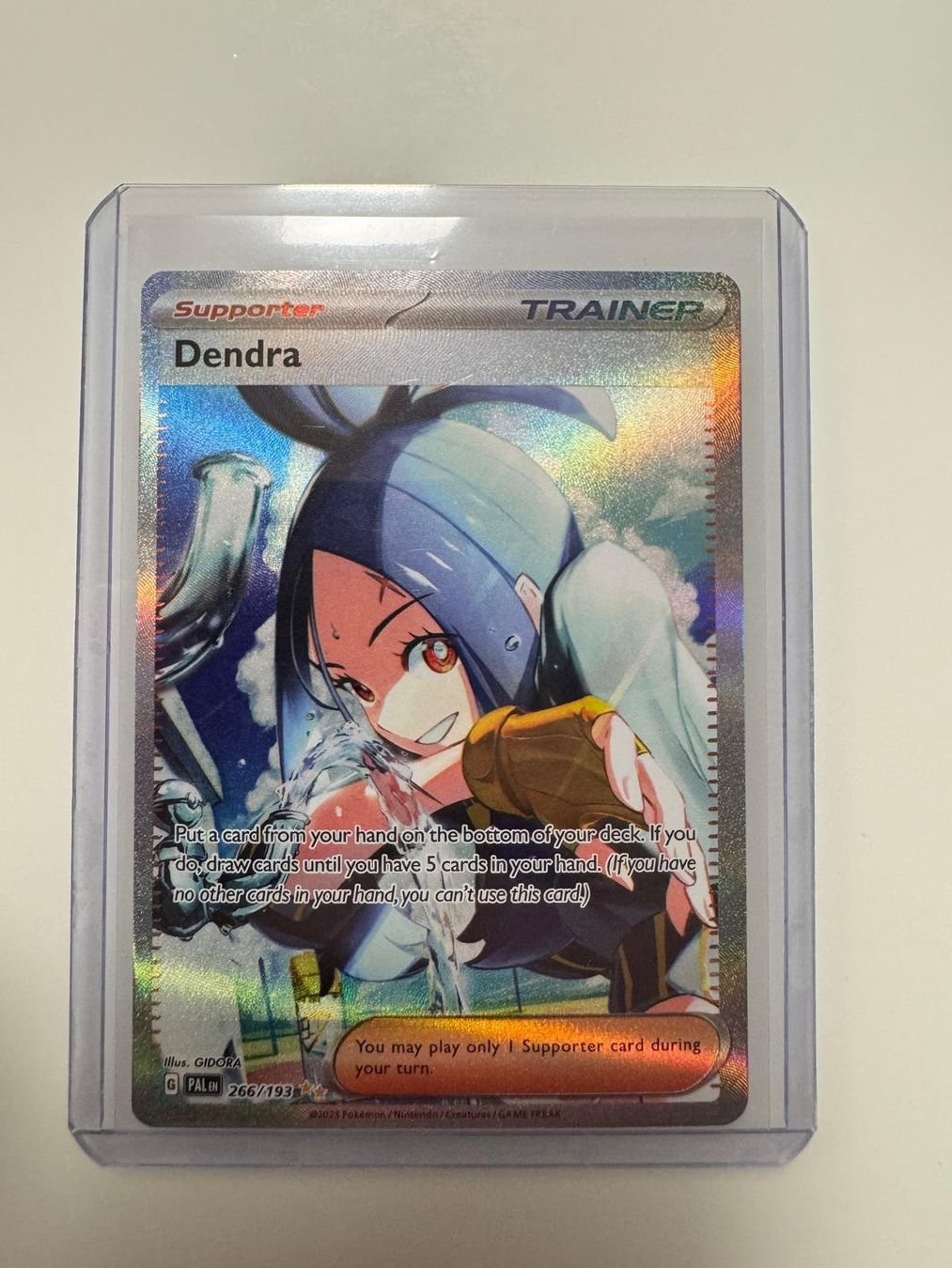 Pokémon Carte collezionabili: Dendra | SIR | PAL 266/193 | EN – Usato da Spreitenbach venduto da Snacky96