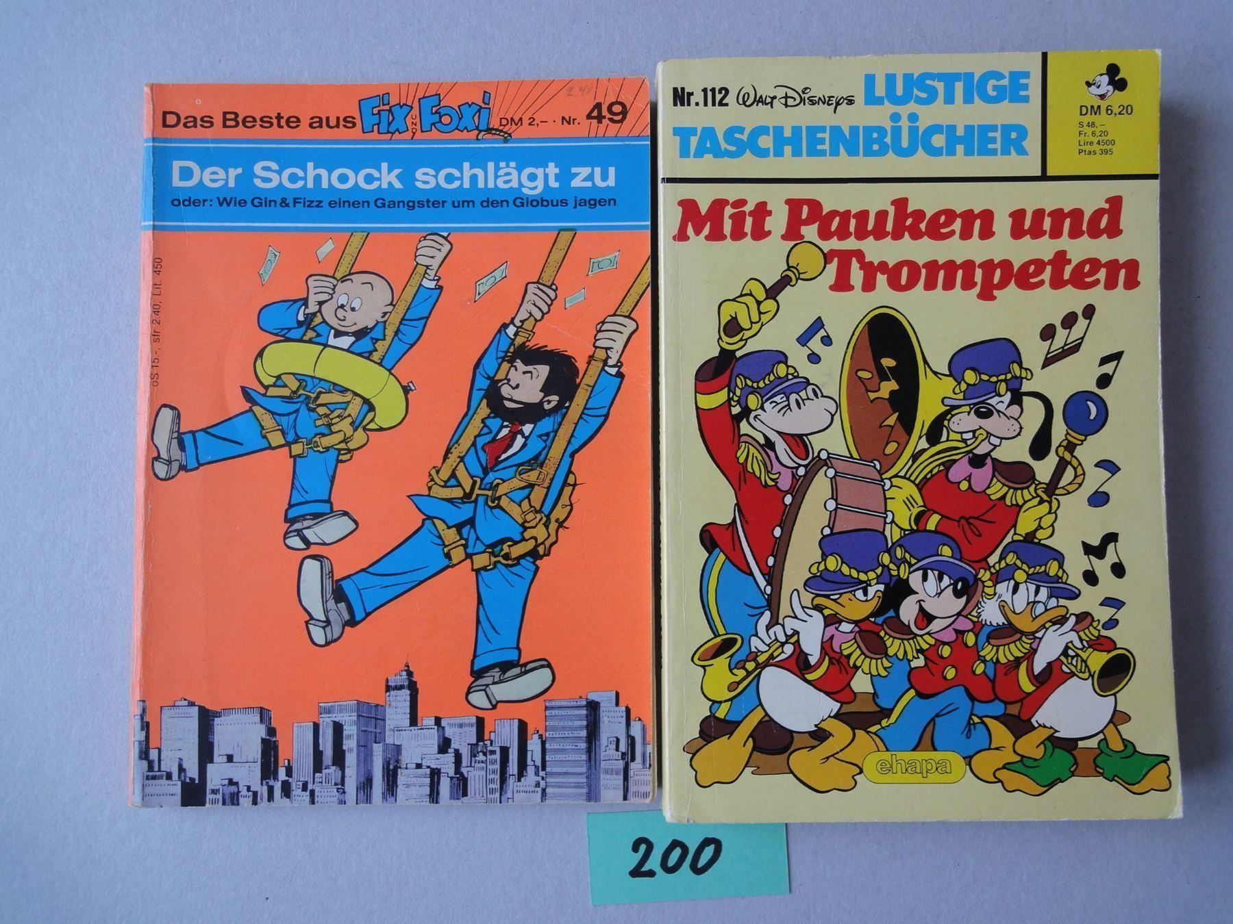 Comics: 3 Taschenbücher - Walt Disney – Gebraucht aus Chur von omonia