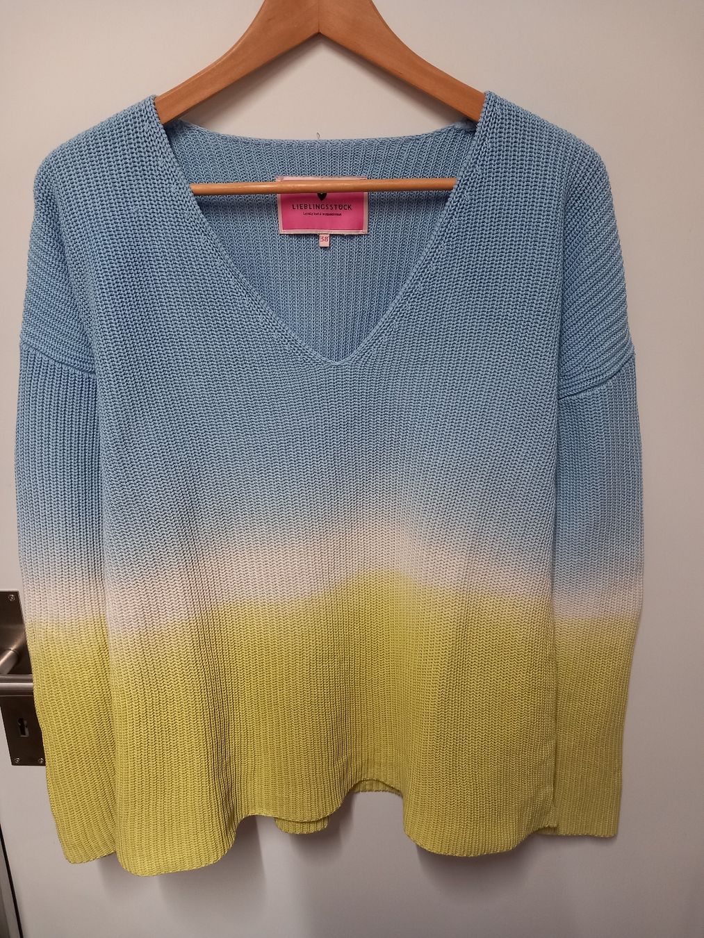Lieblingsstück Pullover & Sweatshirts: Lieblingsstück Pullover Strick Baumwolle Gr.38, Farbverlauf – Gebraucht aus Gwatt (Thun) von umwelt-brocki 2