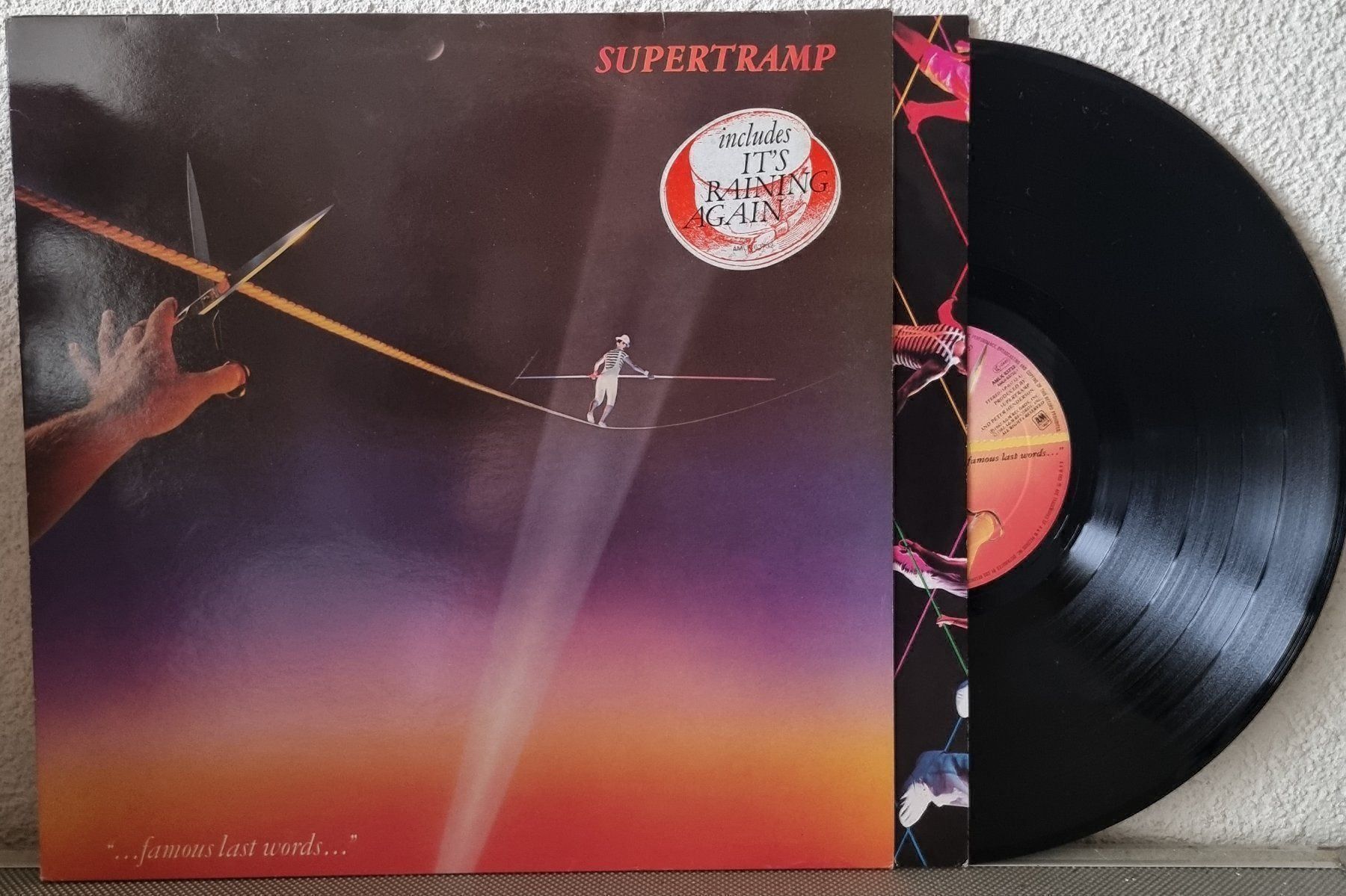 Dischi in vinile: SUPERTRAMP - FAMOUS LAST WORDS - LP – Usato da Greifensee venduto da scharmant