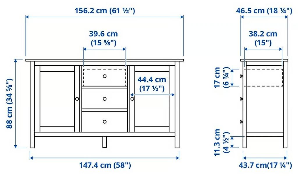Commodes: Hemnes Kommode / Buffet  – D'occasion à Schwyz par rap_z7ny 3