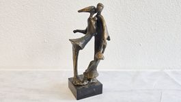Magnifique sculpture en bronze signée vintage