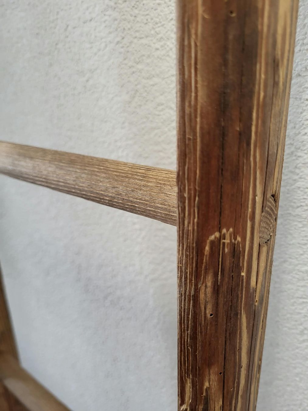Portasciugamani: Holzleiter Hochzeitsdeko Handtuchhalter – Usato da St Gallen venduto da keller020 1