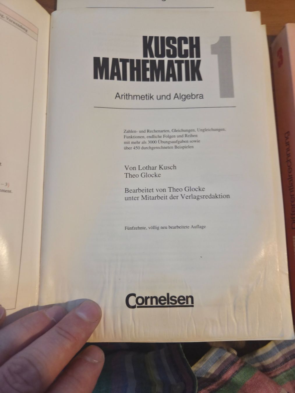 Libri: Kusch Mathematik 1 & 3 + Ergebnisse Cornelsen – Usato da Aldesago venduto da lusuardi 1
