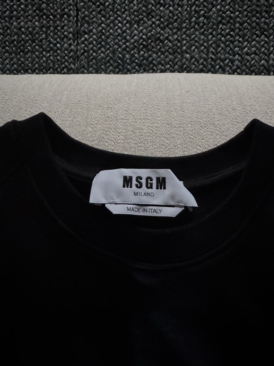 MSGM Maglioni & Felpe: Pullover MSGM schwarz Herren Grösse L – Usato da Bern venduto da na.laa 1