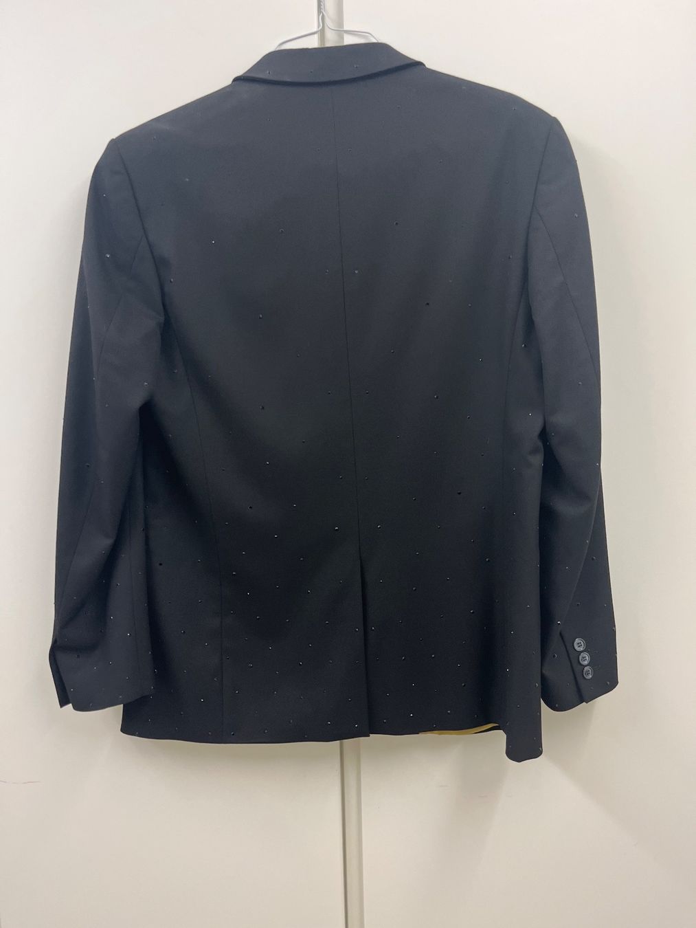 Giacche: Schwarzes Sakko mit Strass, Gazzarini Uomo – Usato da Birrwil venduto da Bruce1968 5