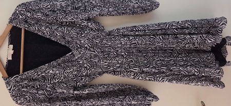 Michael Kors Dress Zebra Print Size M