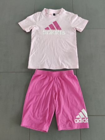 Adidas Sport / Turn-Set,  T-Sirt & Shorts – Gr. 122