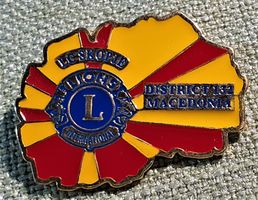 N430 - Pin Lions Club International - District 132 Macedonia