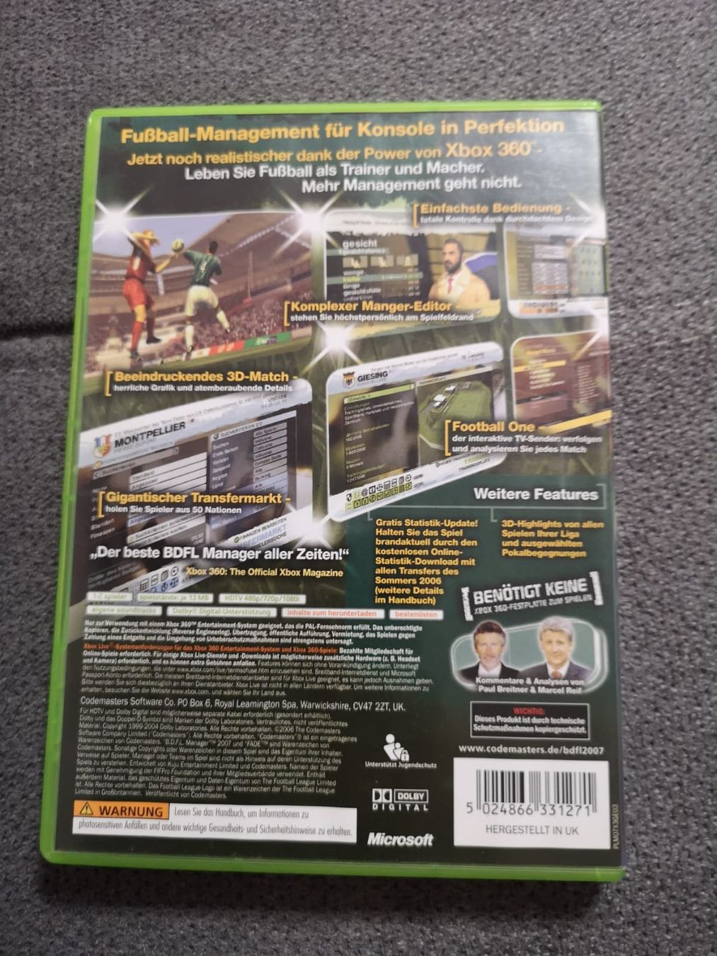 Giochi: BDFL Manager 2007 (XBOX 360) – Usato da Herisau venduto da Seyashop1 2