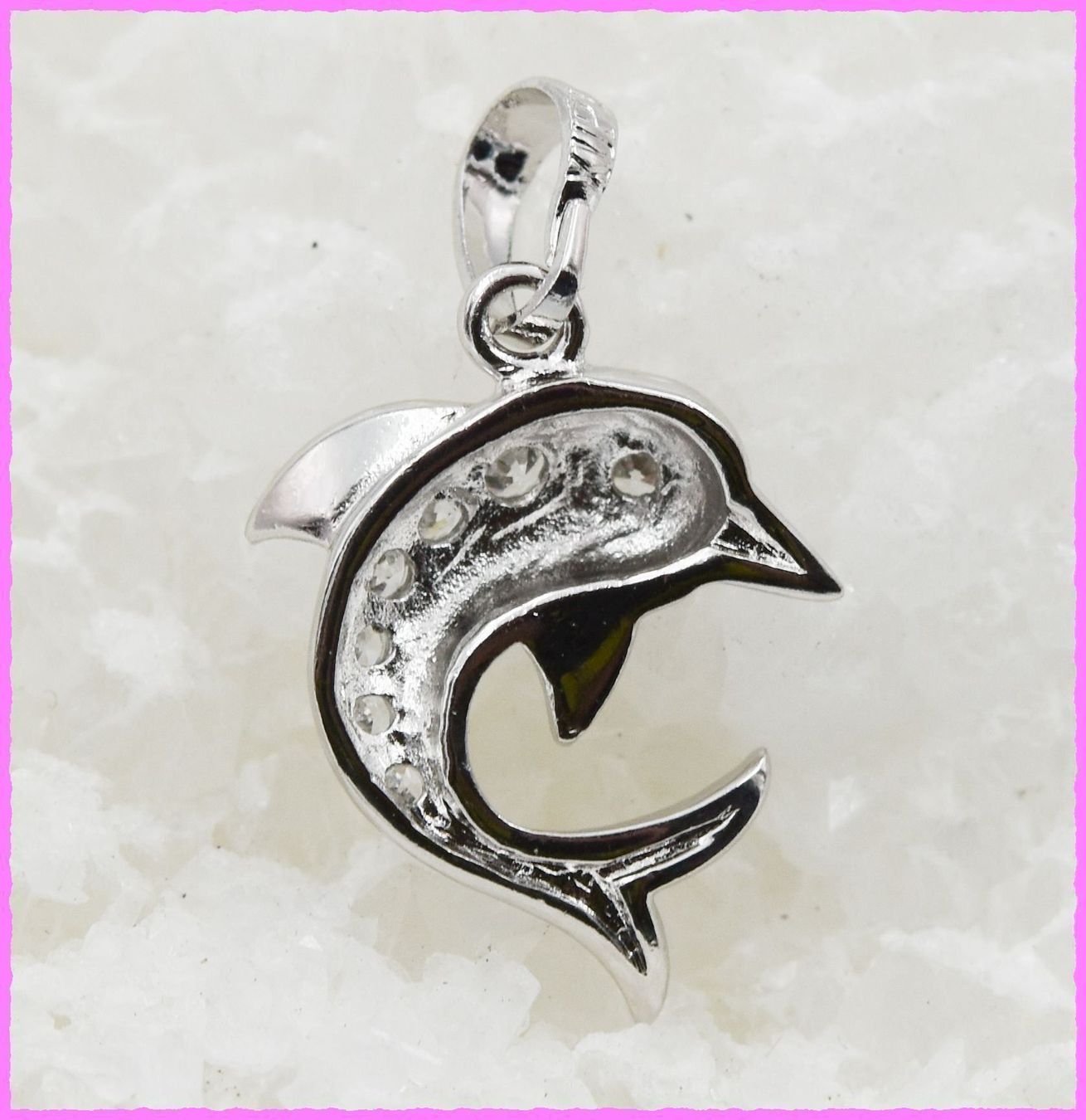 Ciondoli: Delfin Anhänger mit Zirkonia – Nuovo e nell'imballaggio originale da Oberglatt ZH venduto da Diamond-Girl 1