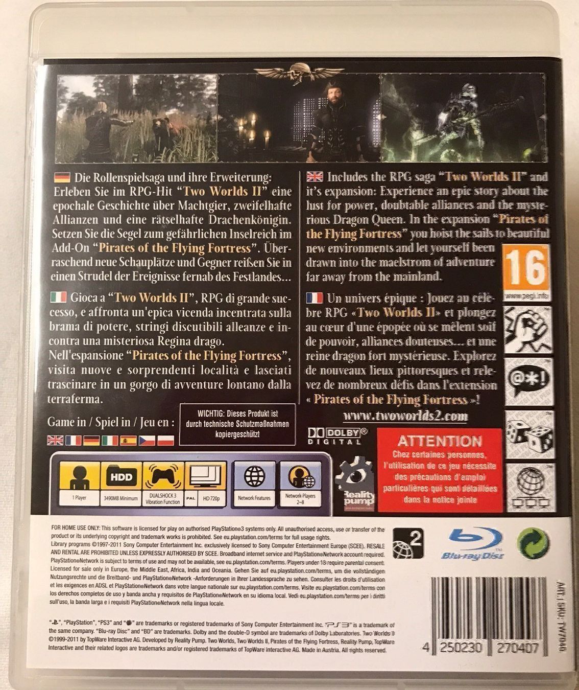Giochi: Two Worlds 2 limited edition – Usato da Rebstein venduto da gimmma 6