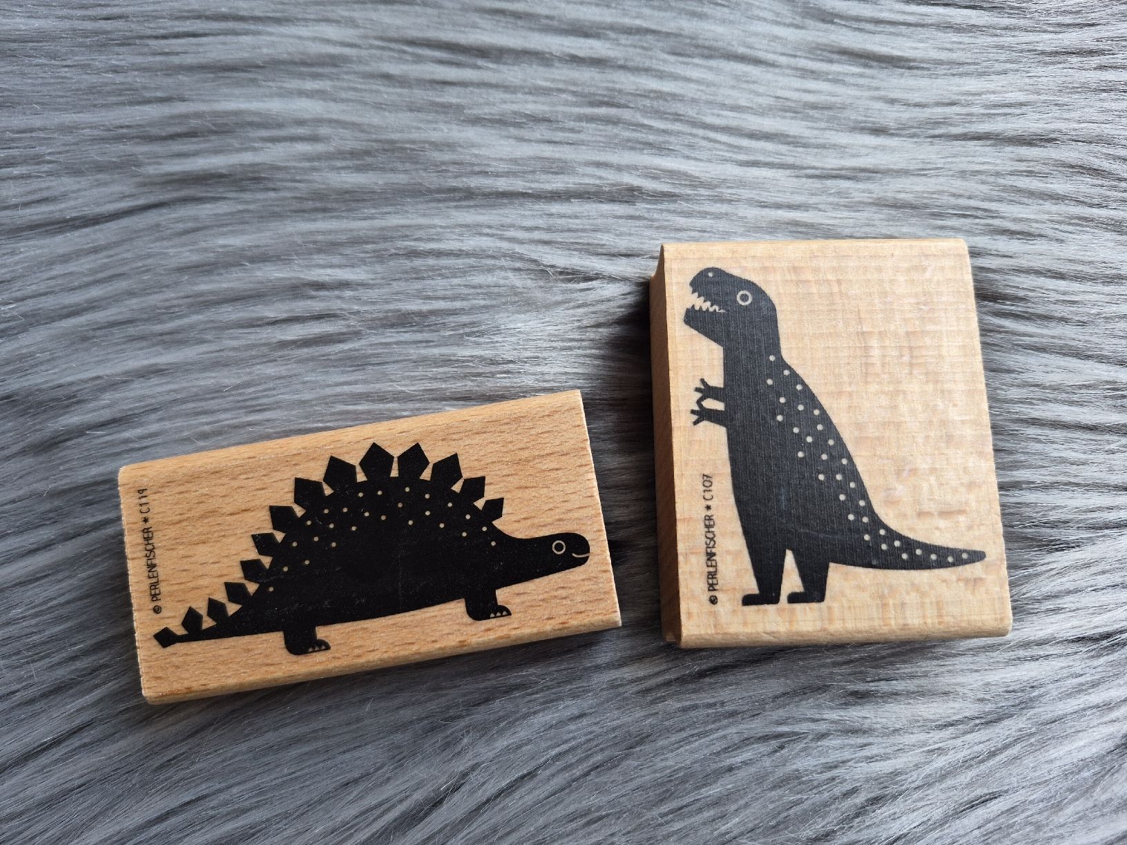 Stempel: Perlenfischer Dinoset – Gebraucht aus Altdorf SH von MR2509