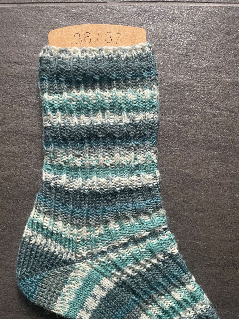 Calze: SOCKEN - WOLLSOCKEN - HANDGESTRICKT - GRÖSSE CA 36/37 – Nuovo (secondo la descrizione) da Buchs AG venduto da fischli610 2