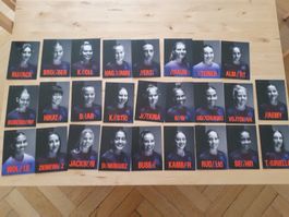 Fc basel  frauen autogrammkarten 25-26